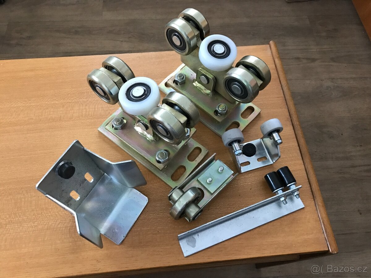 Samonosná posuvná brána v žárovém zinku - 6