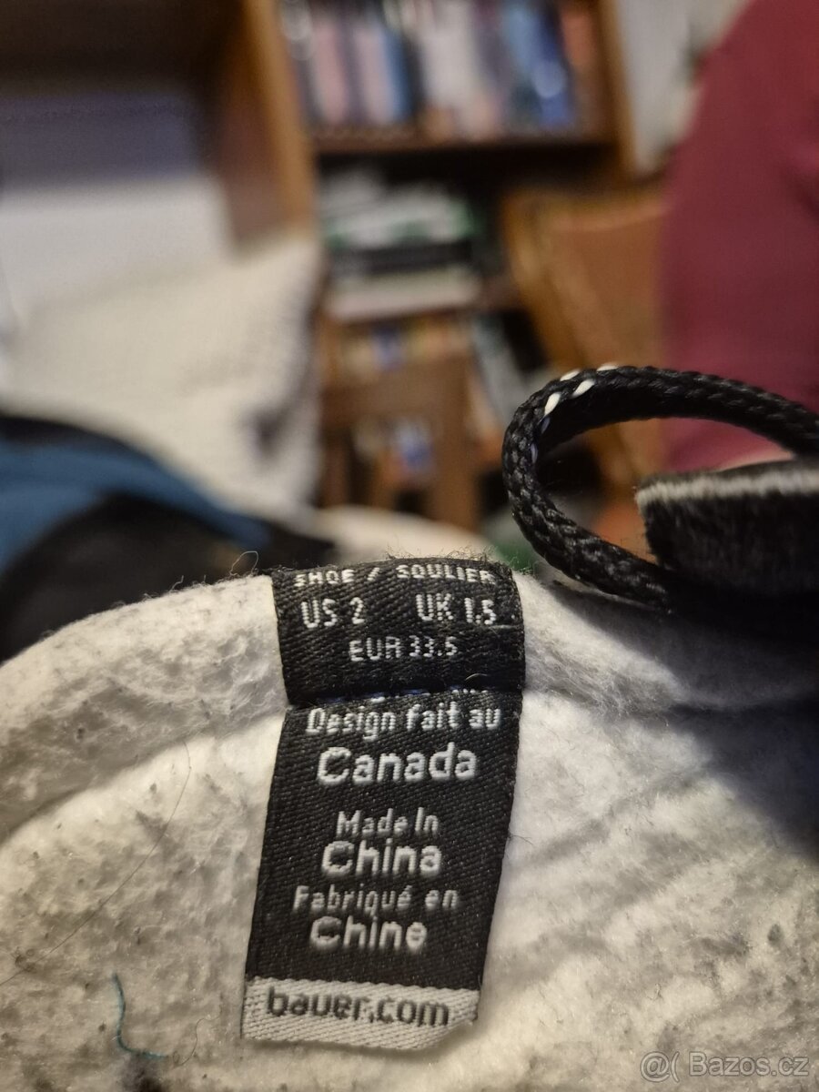 Dětské Brusle Bauer Supreme S140, vel. 33.5 - 6