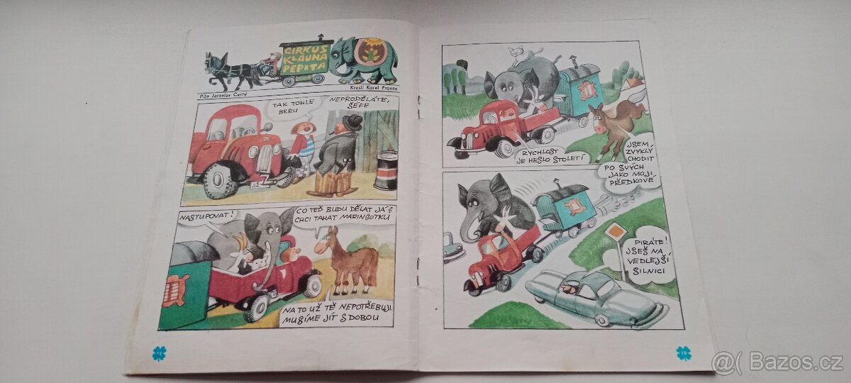 Čtyřlístek č. 90 - 97. Ročník 1981 - 6