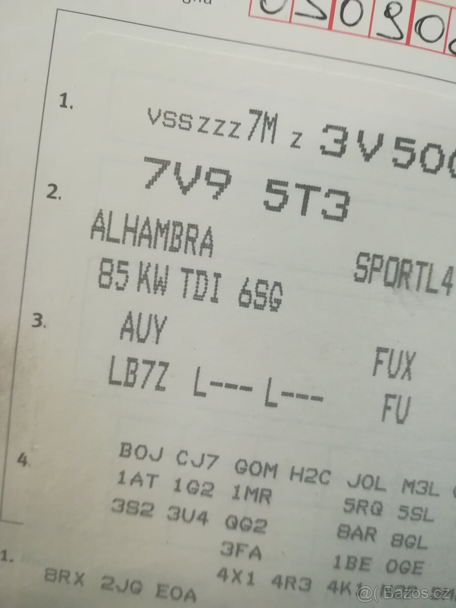 Motor Alhambra Sharan - 6