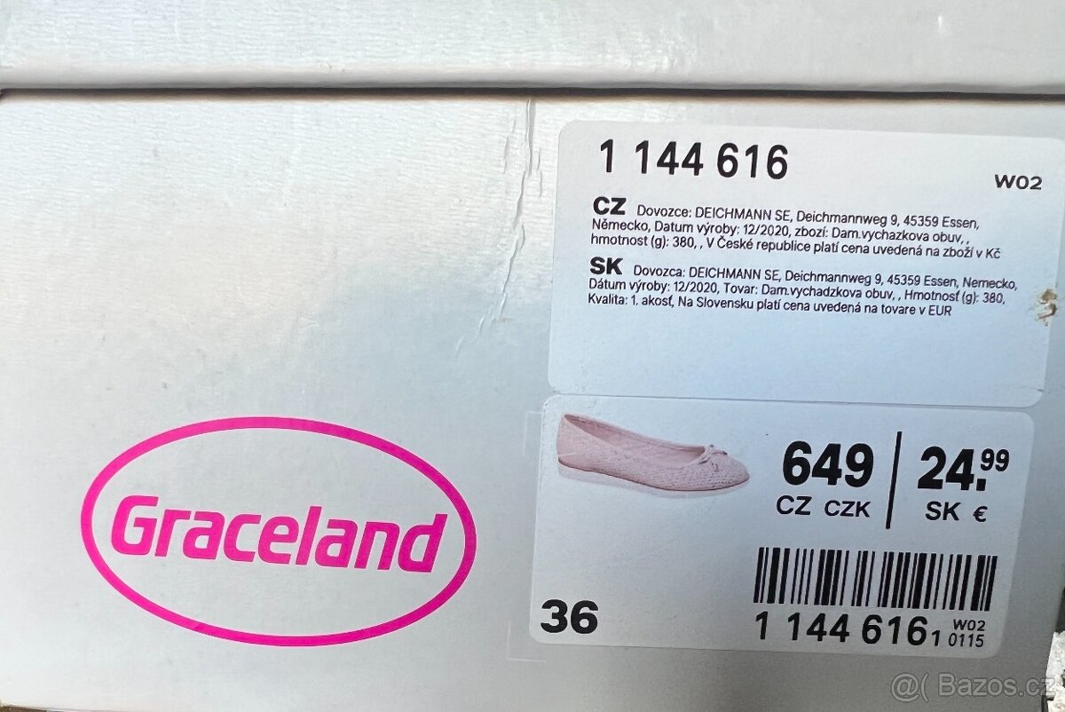 Dámské/dětské lodičky vel. 36. - 6