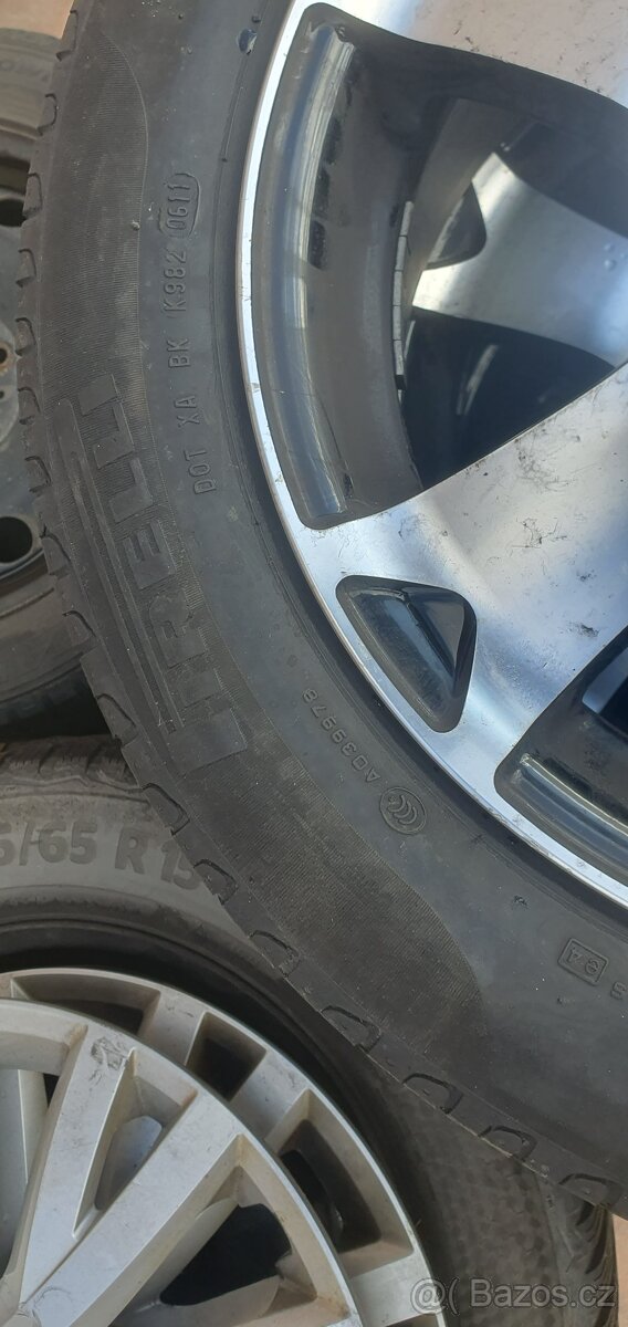 BMW ALU kola Magma 5x120 ET45 KBA 46670 7Jx16H2 - 6