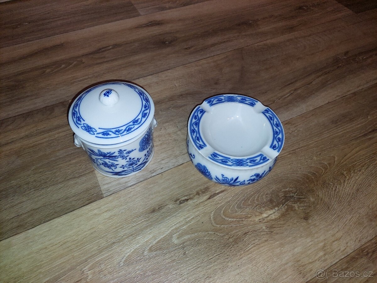 Prodám modrý porcelán . - 6