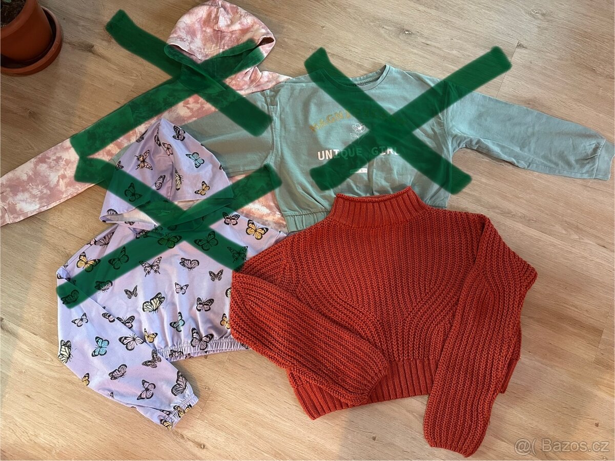 Mikiny a trička holky vel. 122-164 - 6