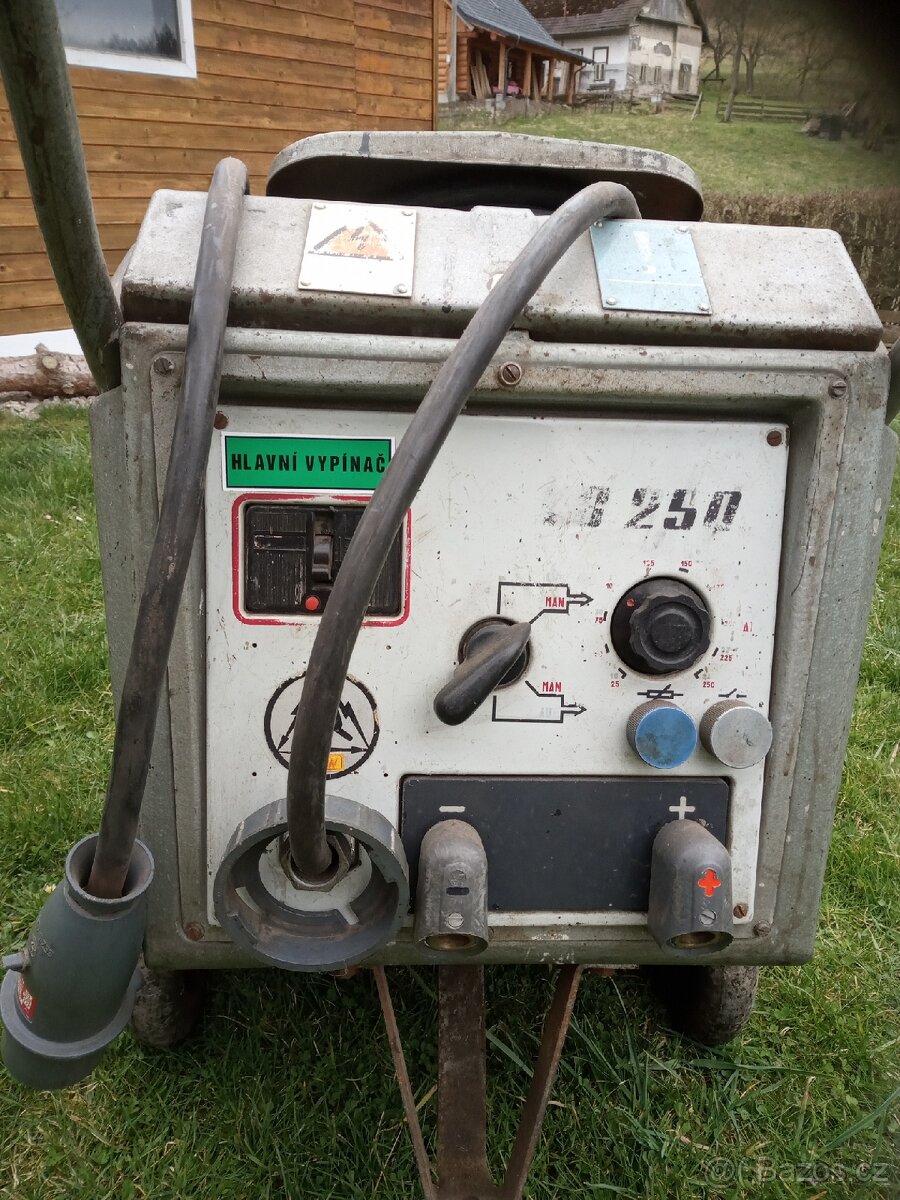 Svářečka ČKD 250 +TIG hořák - 6