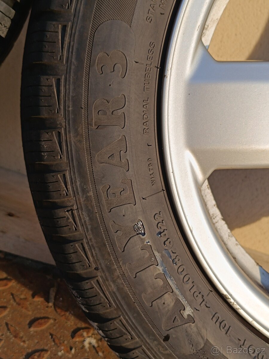 Original Škoda ALU disky R15 - 6