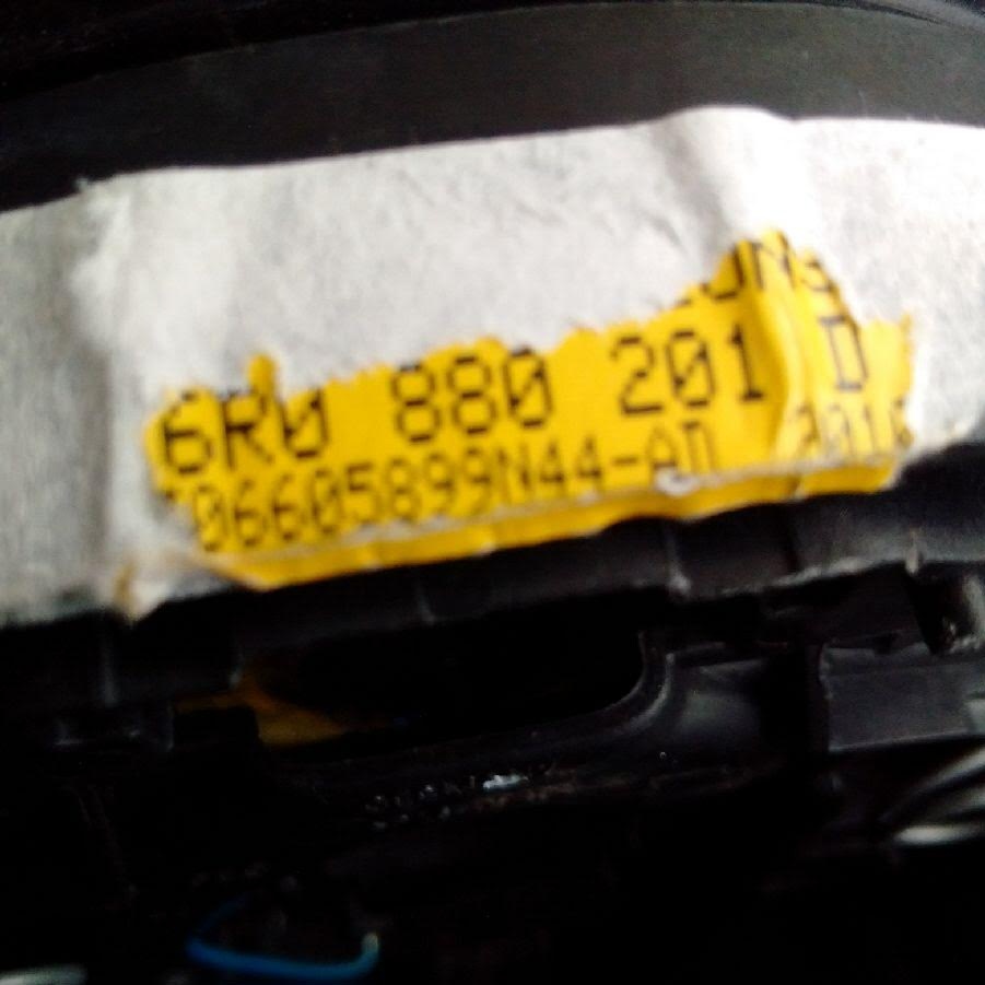 airbag vw Golf 6 Passat B7 Polo Touran Caddy - 6