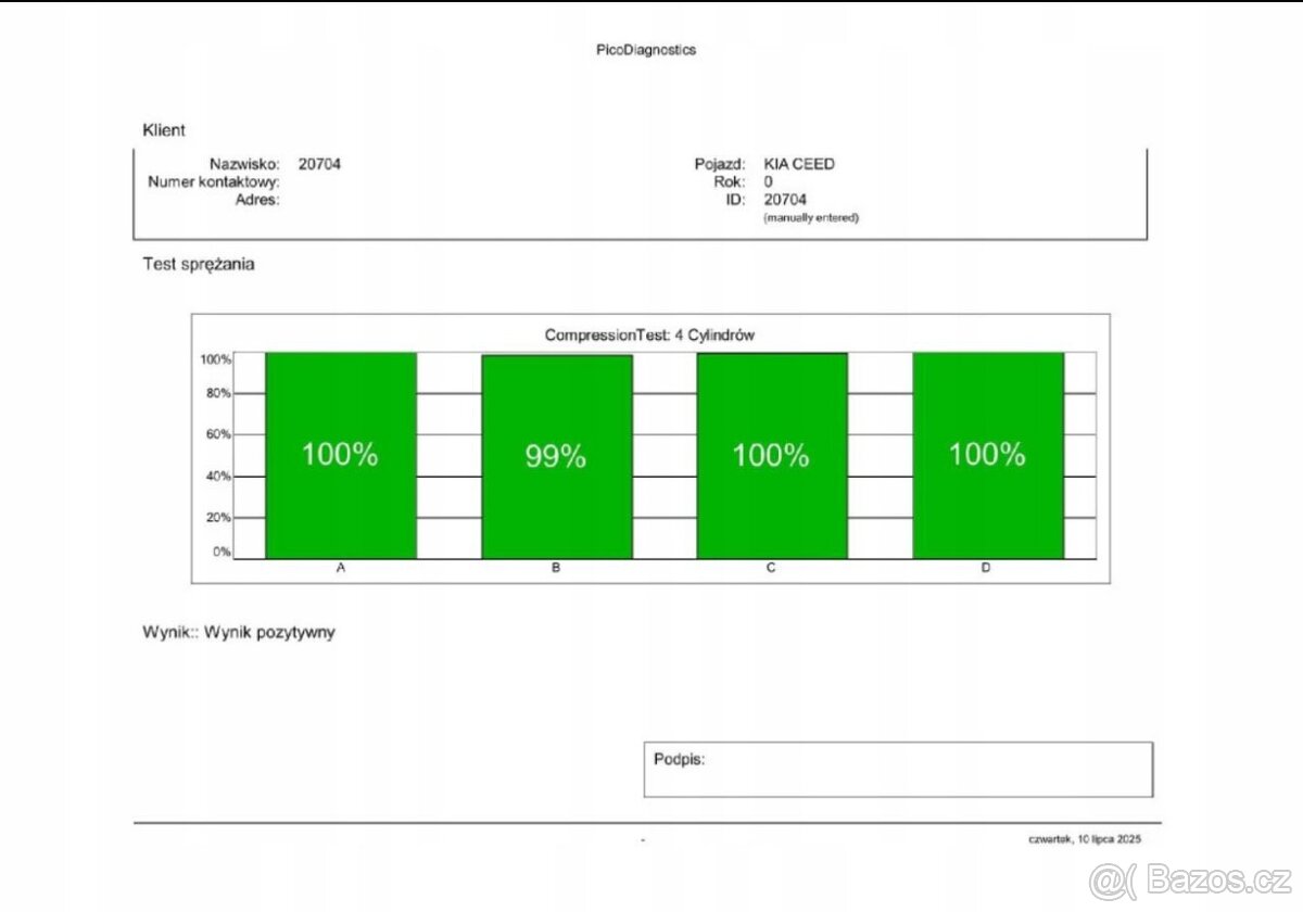 MOTOR KIA CEED I 1.6CRDI O VÝKONU 115 HP D4FB - 6