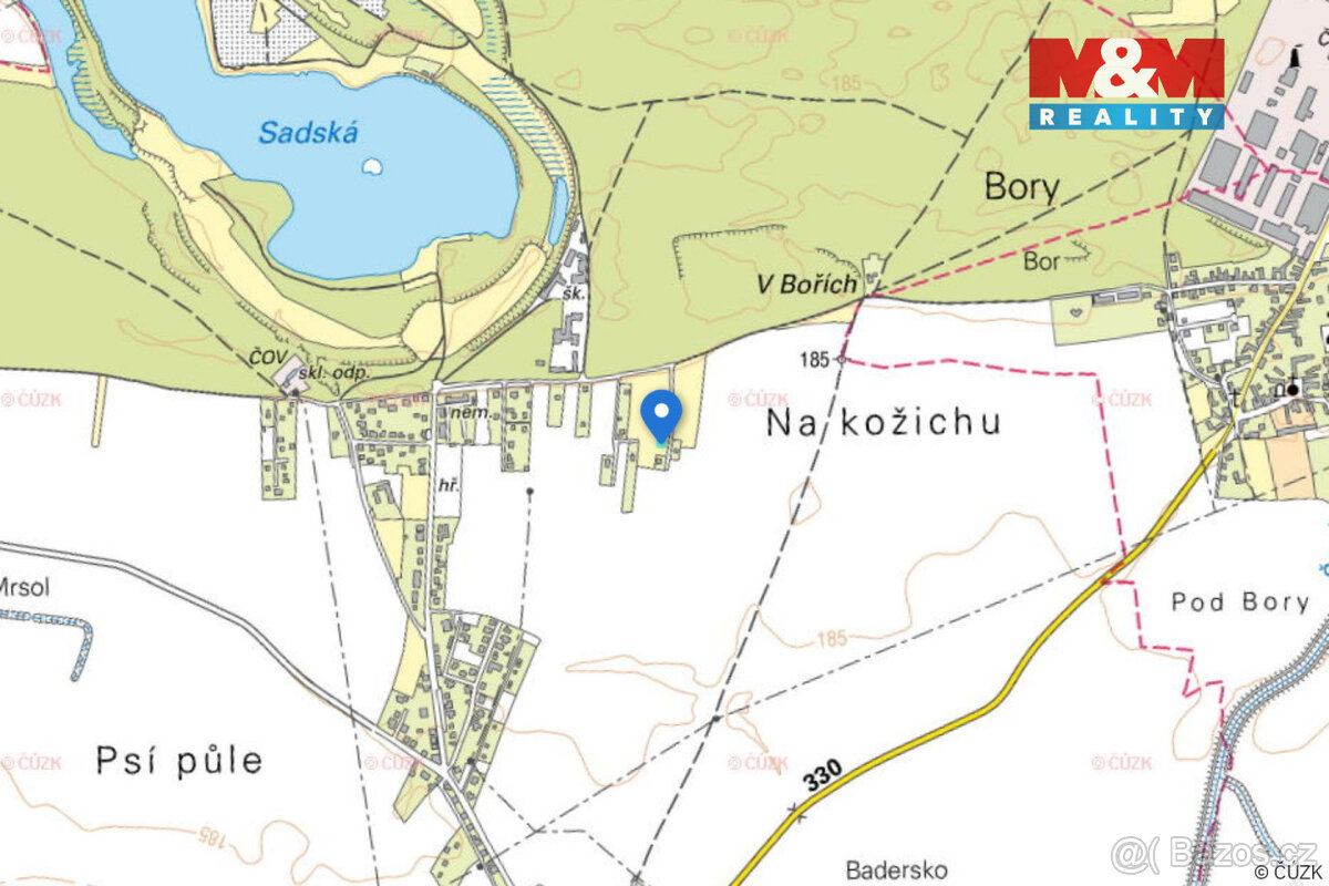 Prodej pozemku, 393 m², Sadská - 6