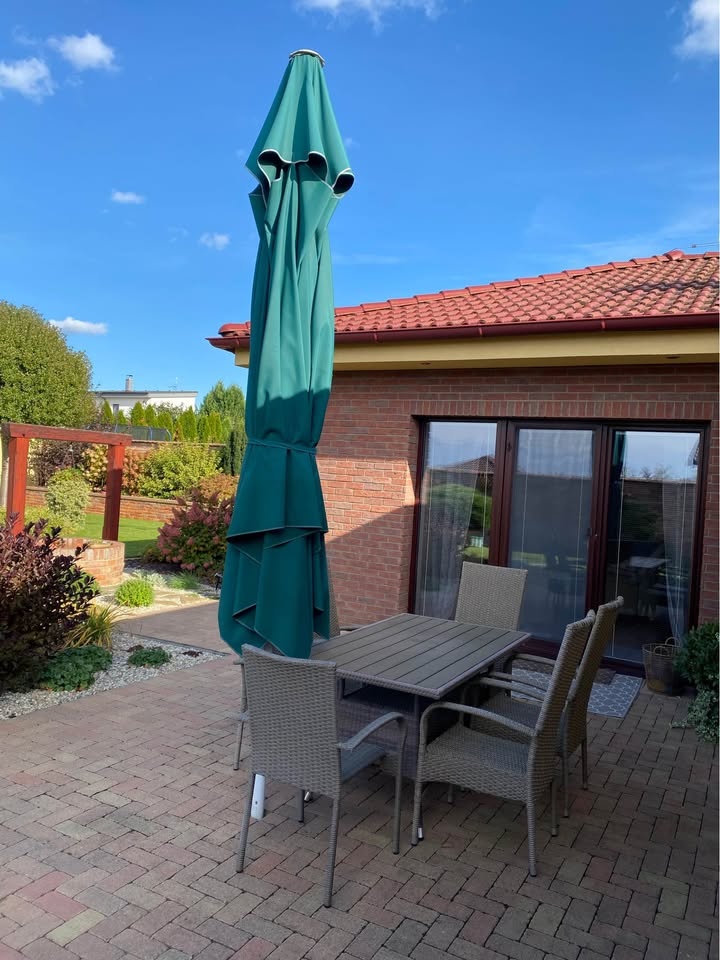 Velký slunečník i s podstavcem - 6