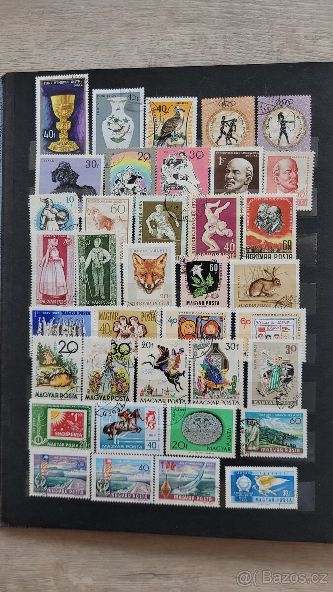 Velká sbírka poštovních známek - 6