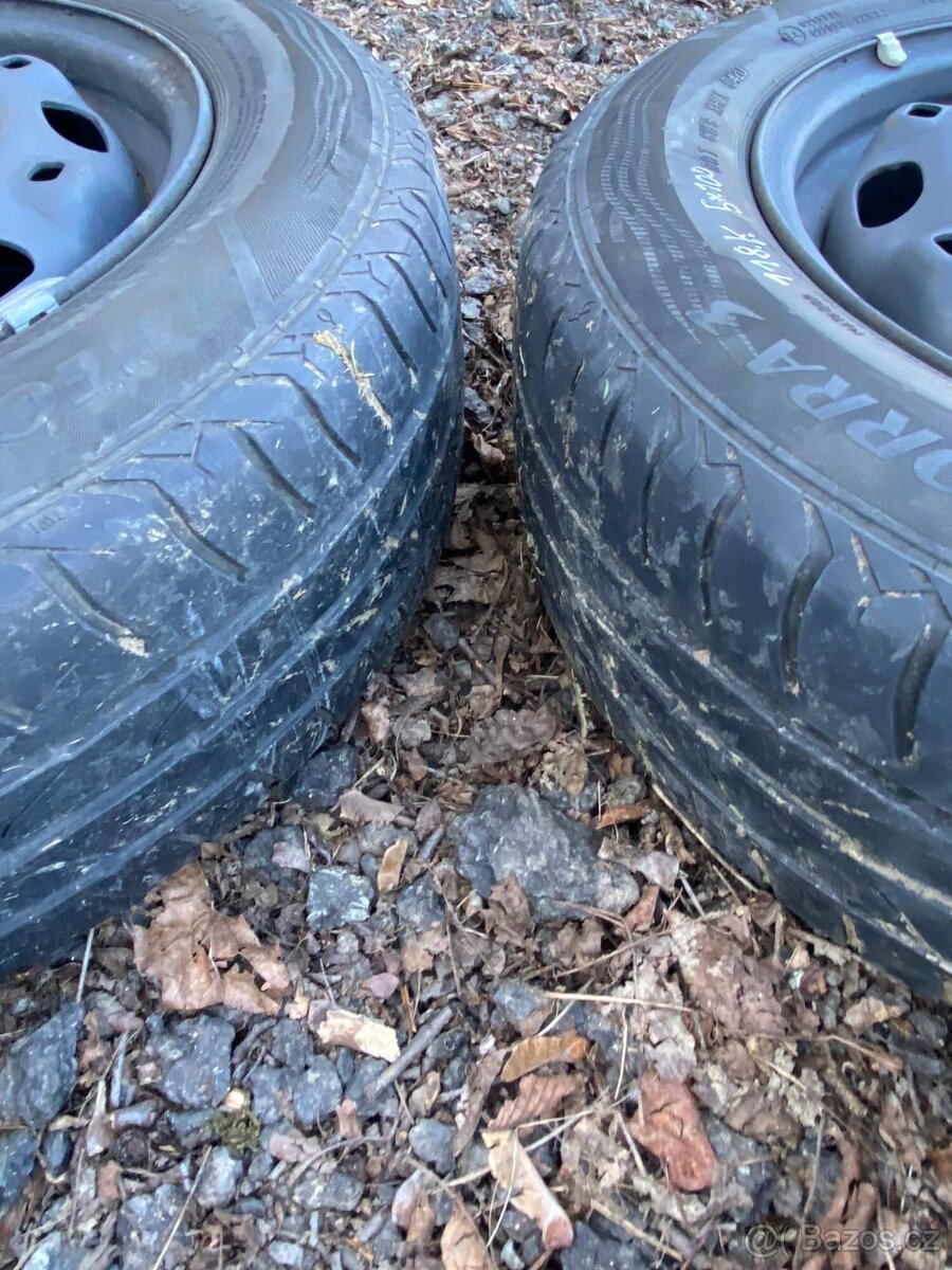 118. sada letní kola 185/60 r14 5x100 VW Škoda - 6