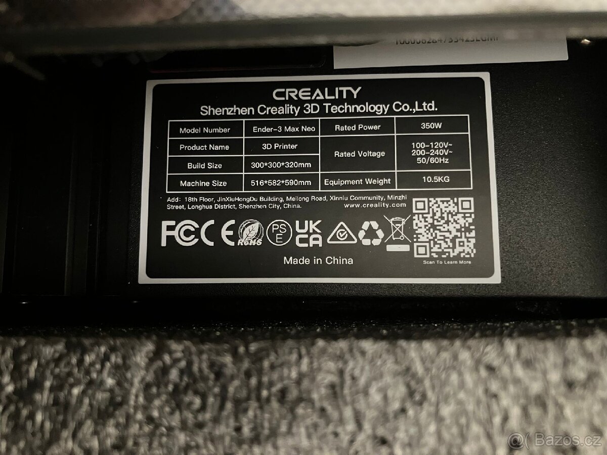 3D tiskárna Creality Ender 3 Max Neo - 6