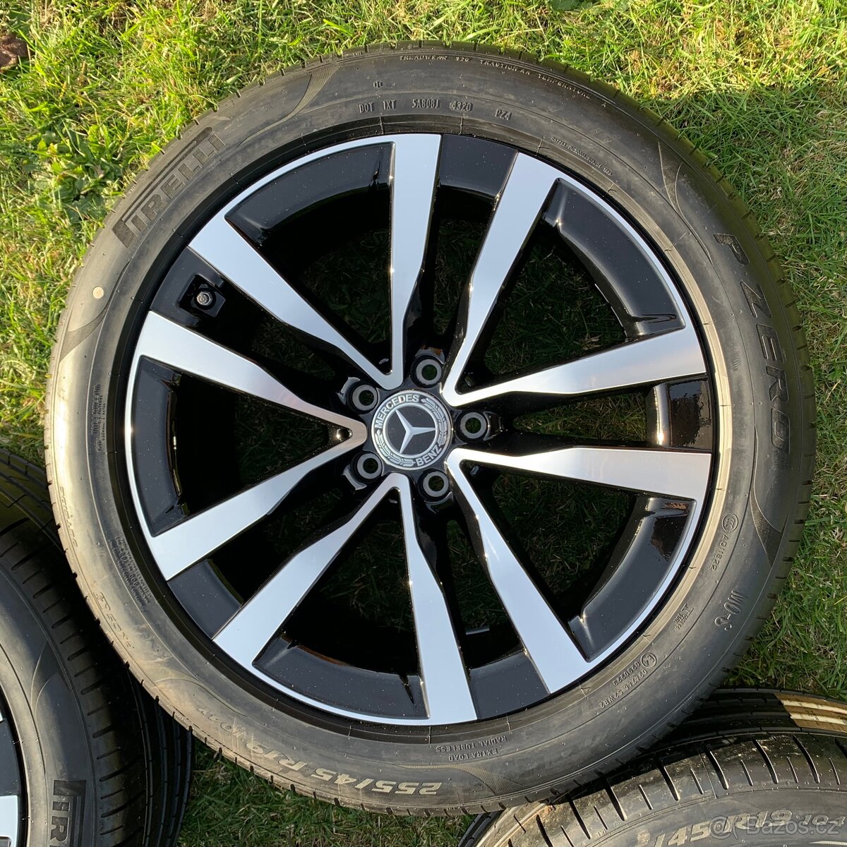 NOVÁ Original kola Mercedes S Class 255/45/19 letní - 6