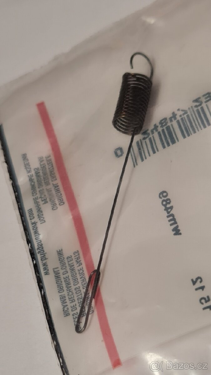 Pružina karburátoru sekačka,NOVÁ,vč.pošt. - 6