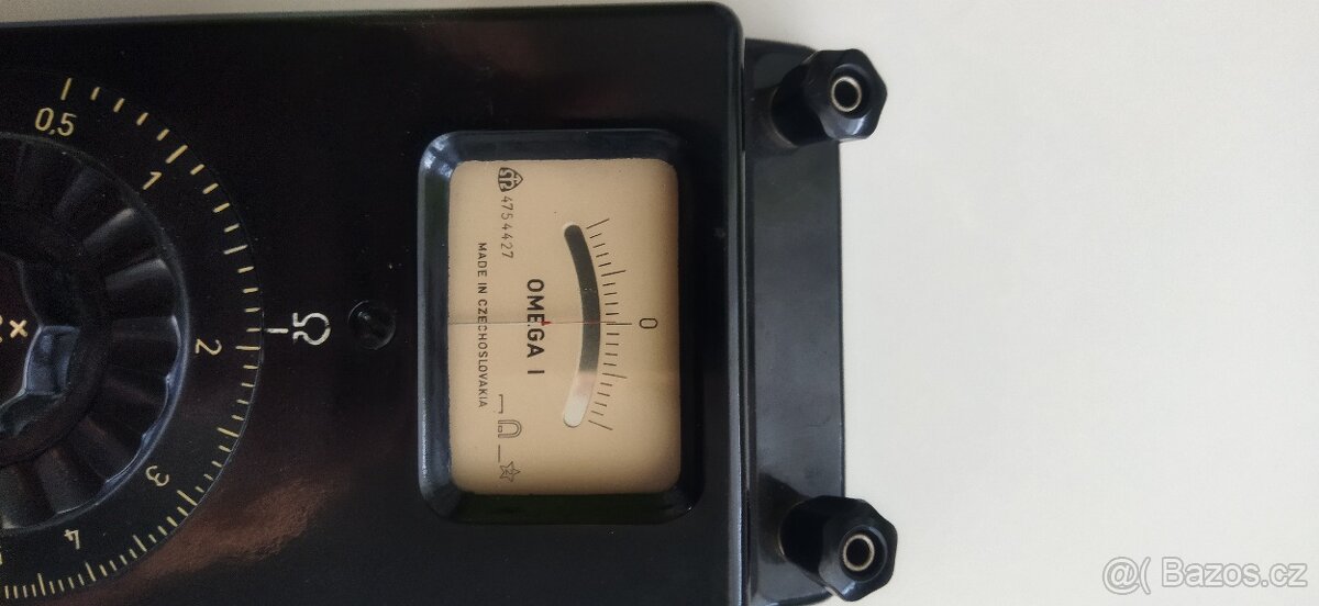 Historický Ohmmetr měřák - 6