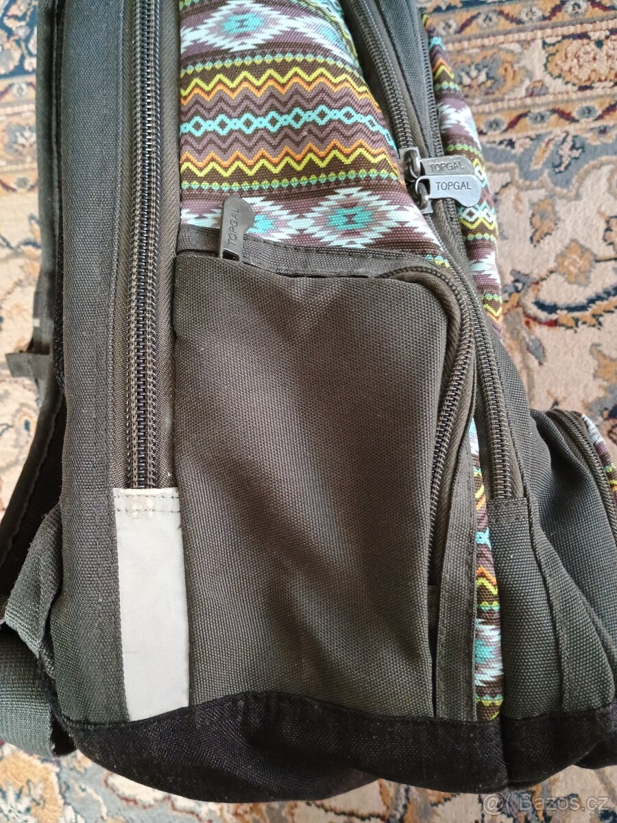 Studentský batoh Topgal Hit 856 D – Blue – místy onošený - 6