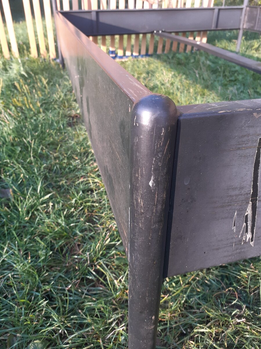 Kovová postel, dvoulůžková 140x200 - 6