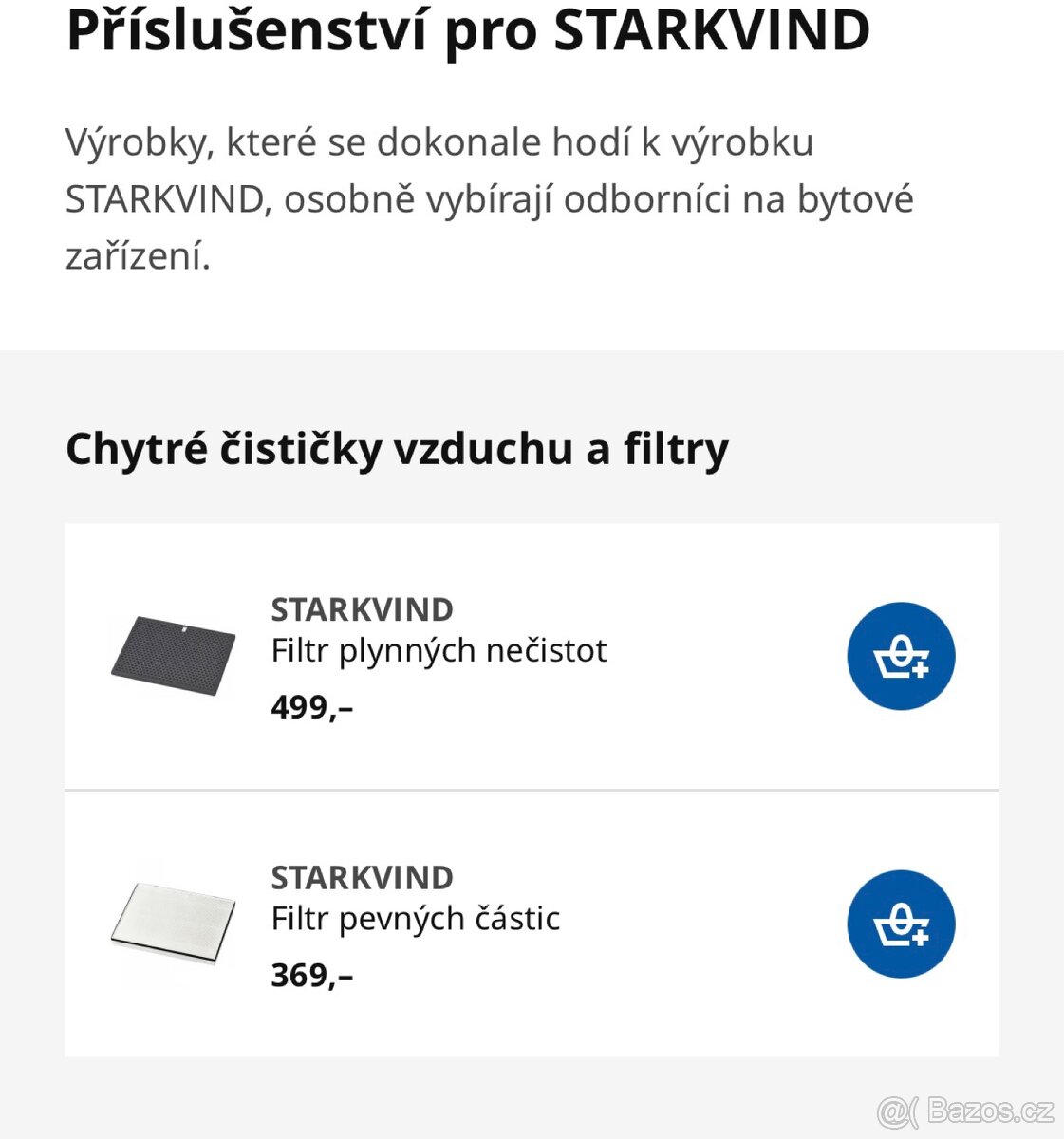 Čistička vzduchu IKEA Starkvind - 6