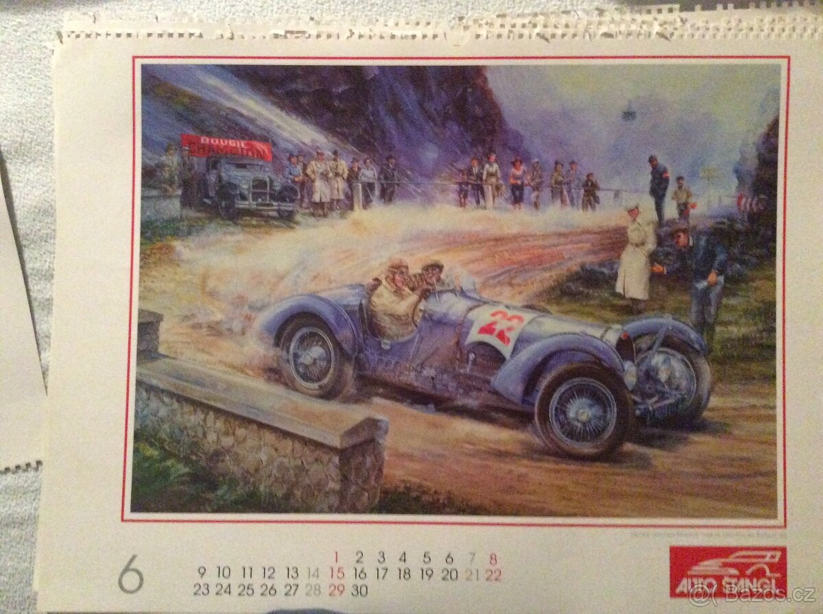 Nástěnný kalendář od Zapadlíka rok 1997 - 6