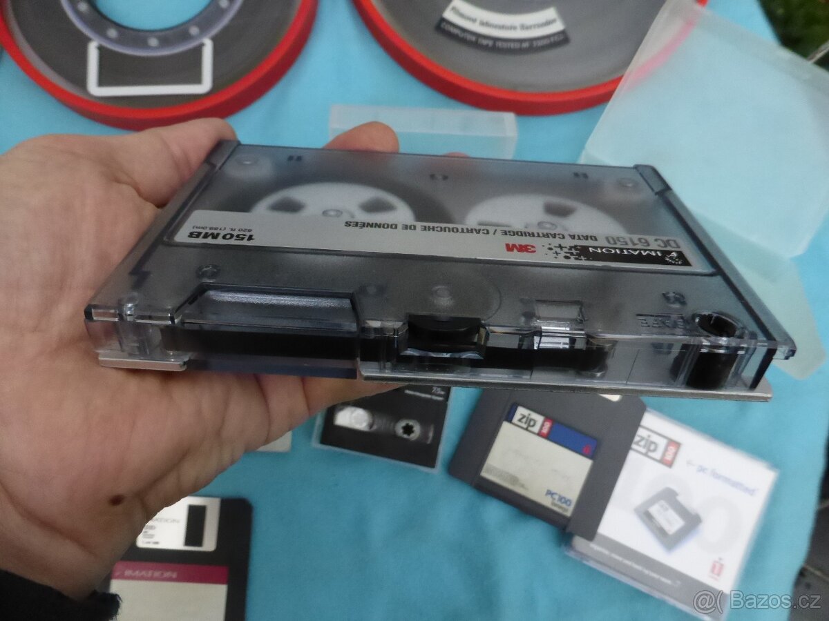 Datové pásky pro sálové PC, další magnetická média - 6