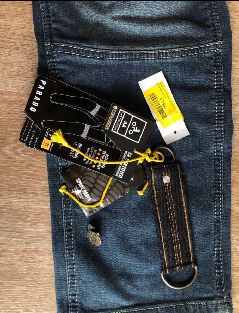 Moto džíny Trilobite W40 L32 . Jen vyzkoušené ‼️ - 6