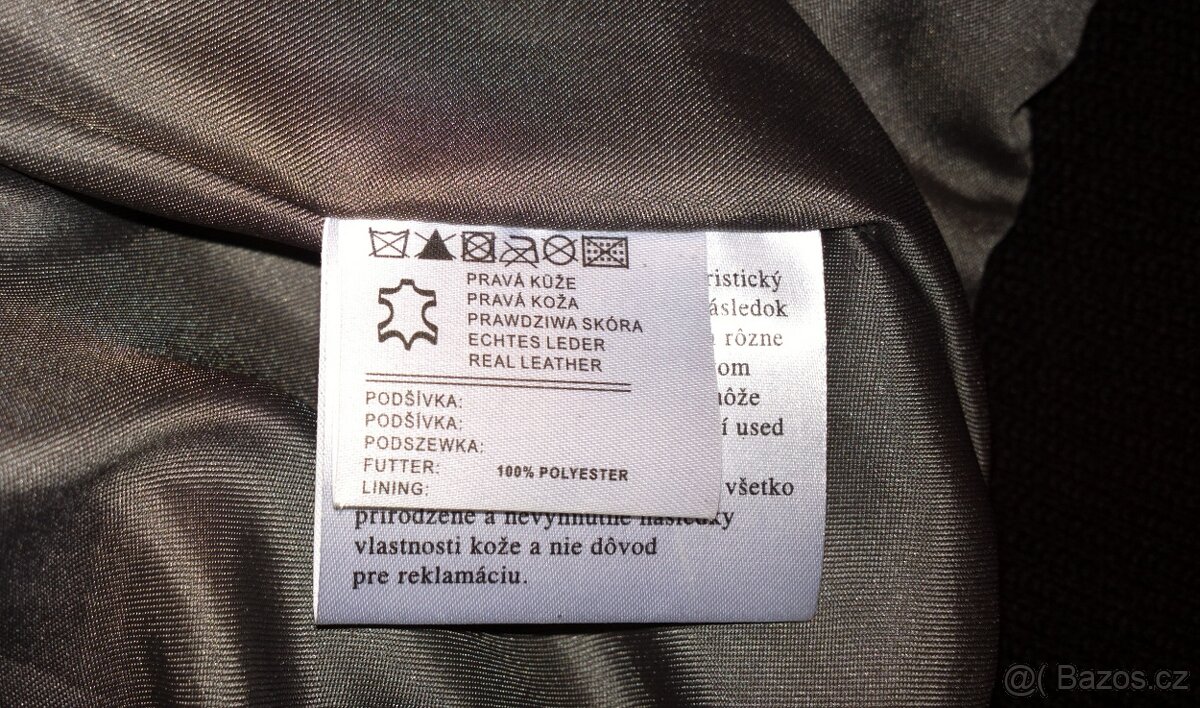 Pánská kožená bunda Steffel, nová - 6