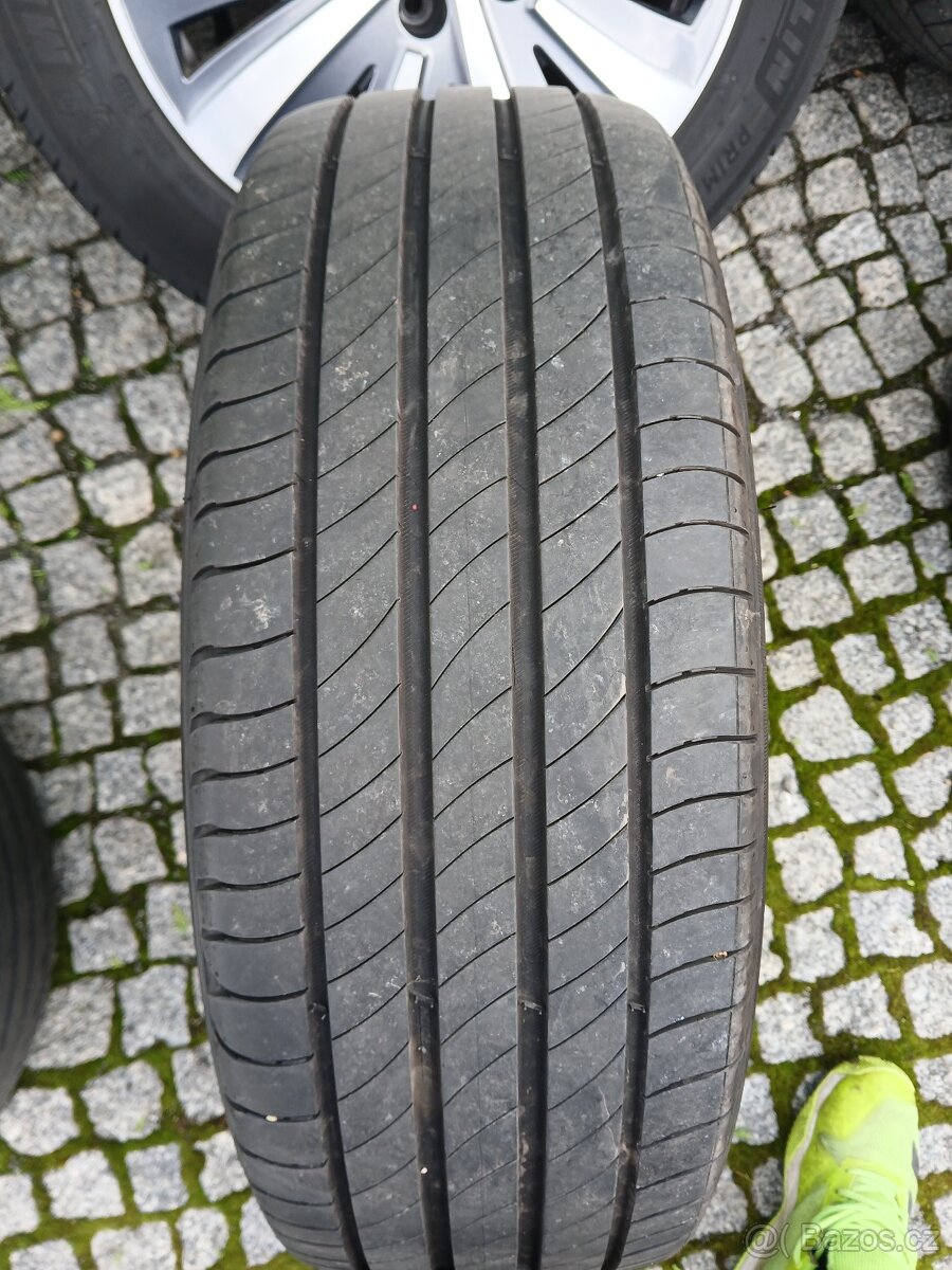 ALU kola,sada,Škoda DRAKON,MICHELIN,215/55 R17,5x112,TOP - 6