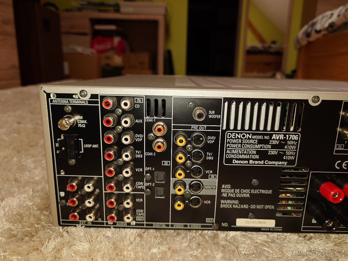 Denon AVR 1706, d.o. ,mic - 6