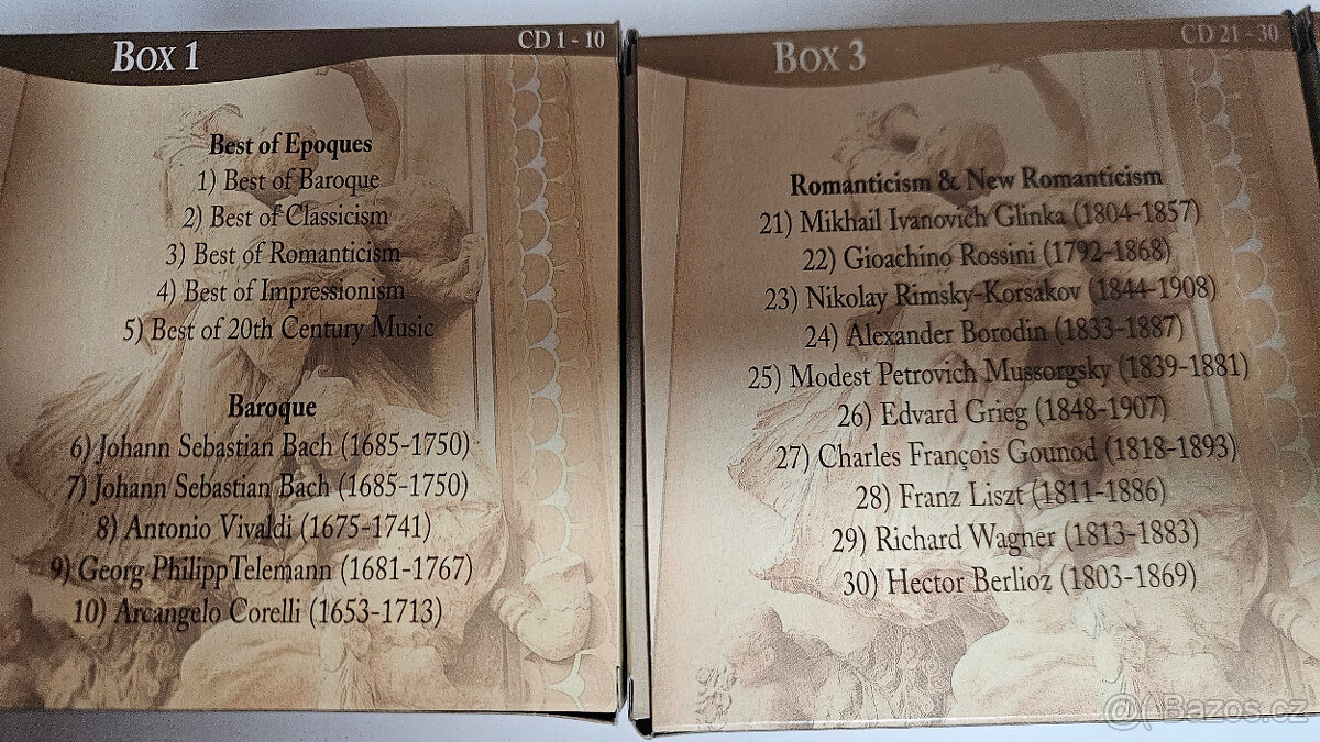 Vážná klasická hudba Gold Classic 50 CD - 6