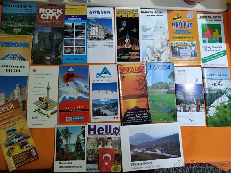 Mapy, průvodci aj. - 6