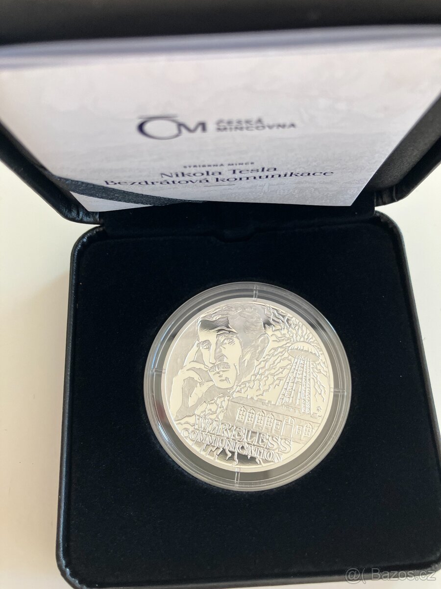 Sada strieborných mincí NIKOLA TESLA - 6