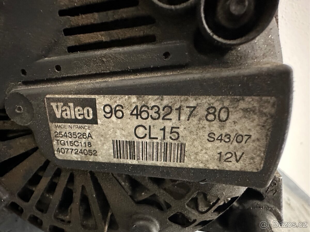 Příslušenství motoru Fiat Scudo 2.0 HDi 2.0JTD 2.0Tdci - 6