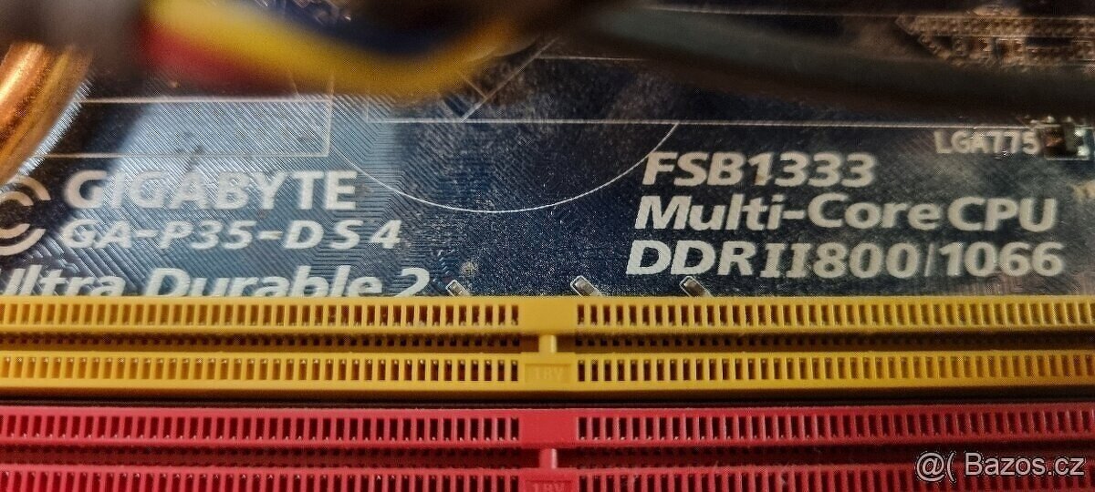 Gigabyte ga-p35-ds4 + procesor intel core 2 quad - 6