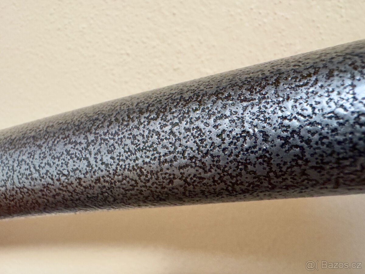 Masivní manželská postel 180x200 cm – Designový kov & dřevo - 6