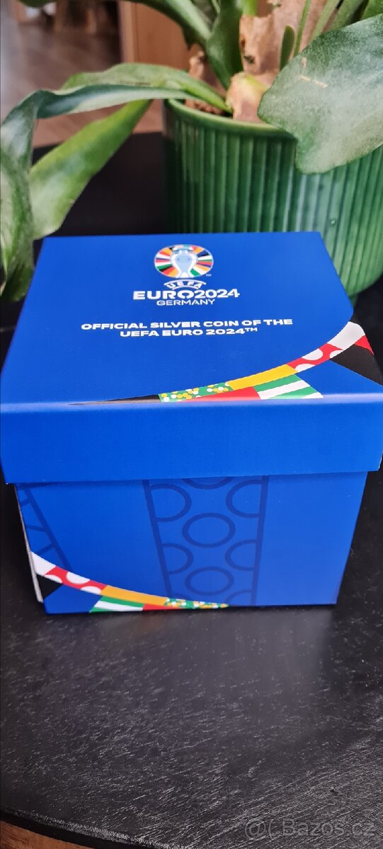 UEFA Stribrna mince 3 Oz - 6