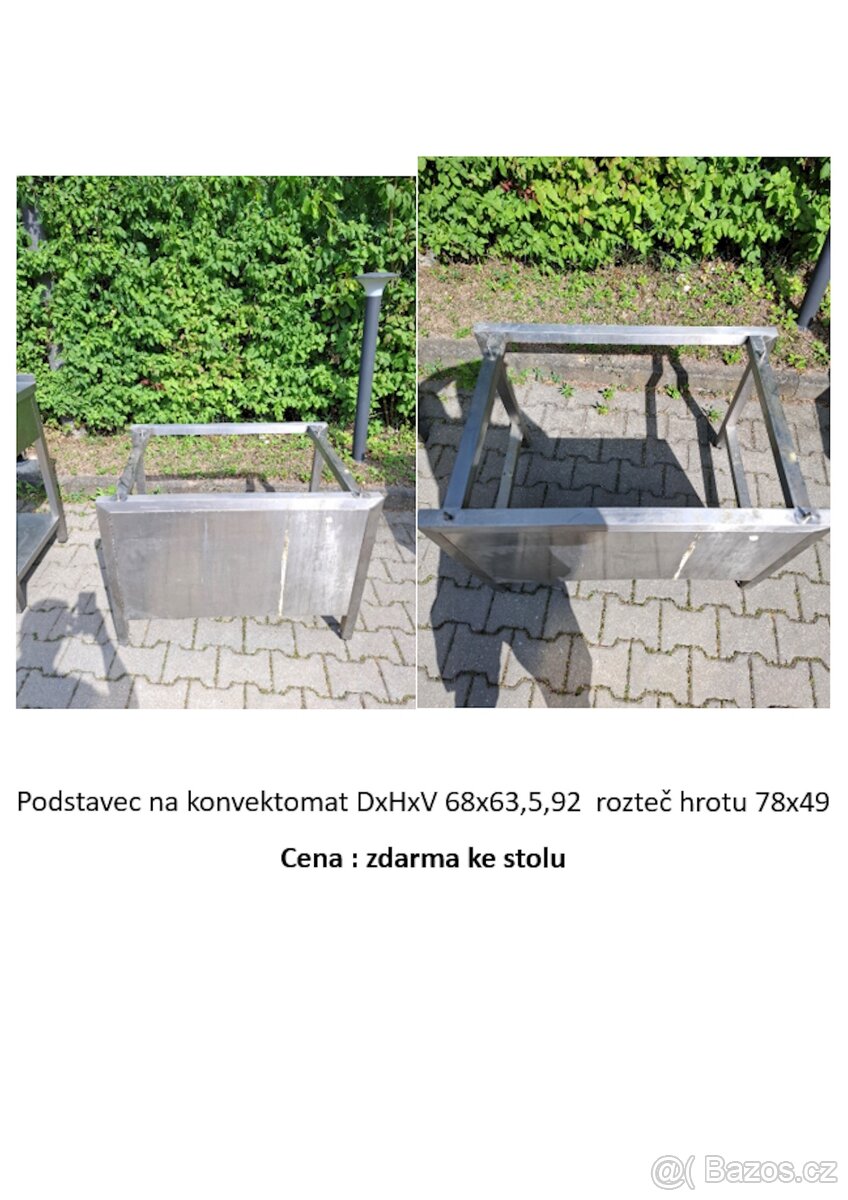 Nerezové stoly do gastroprovozu - 6