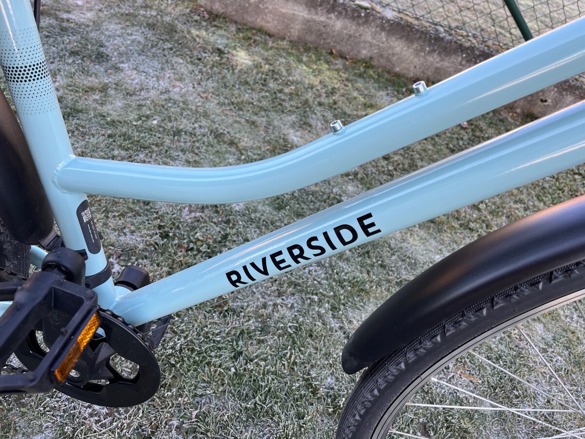 Trekové kolo Riverside 120 se sníženým rámem zelené - 6