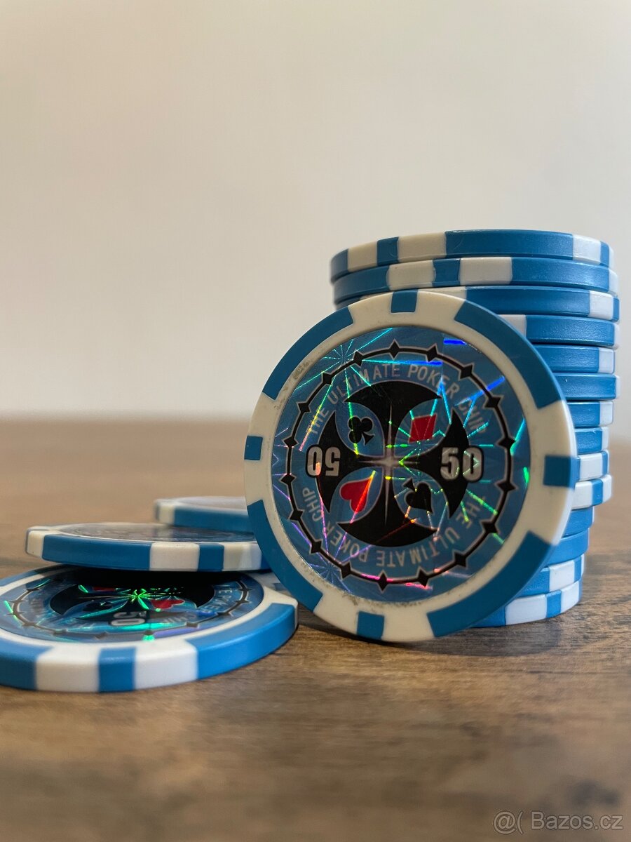 Pokerová sada 300 žetonů - 6