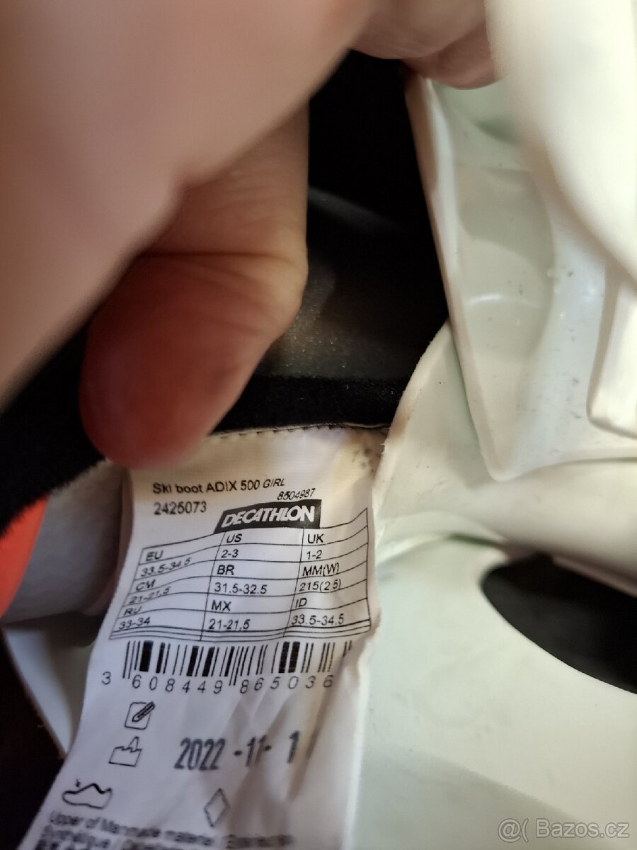 Dětské lyžařské boty Wedze 500 - 6