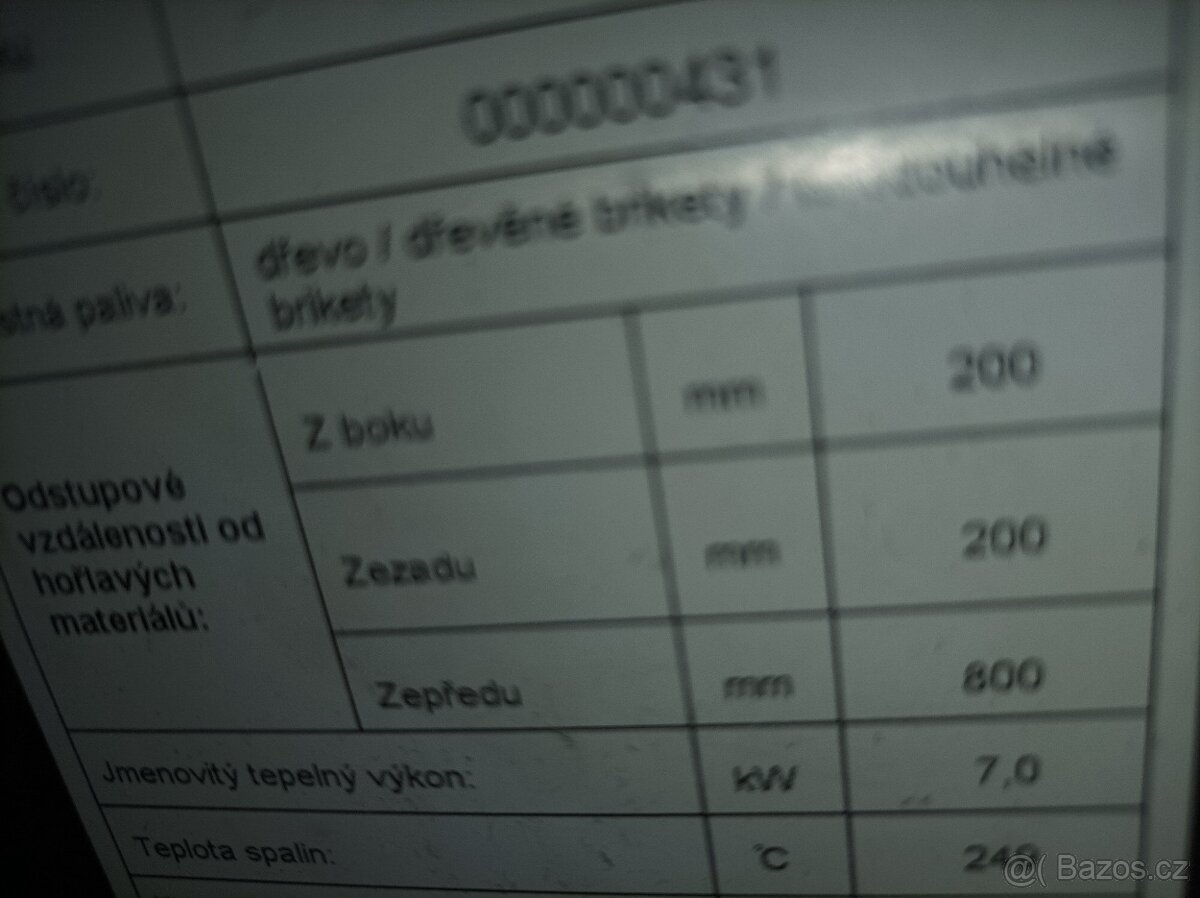 Krbová kamna IBERIA K - 6