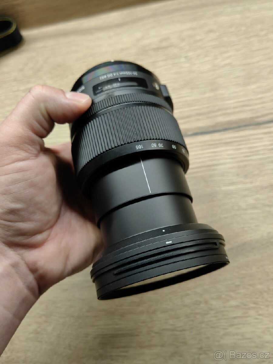 Objektiv SIGMA 24-105/4 DG OS HSM DC HSM Art jak nová - 6