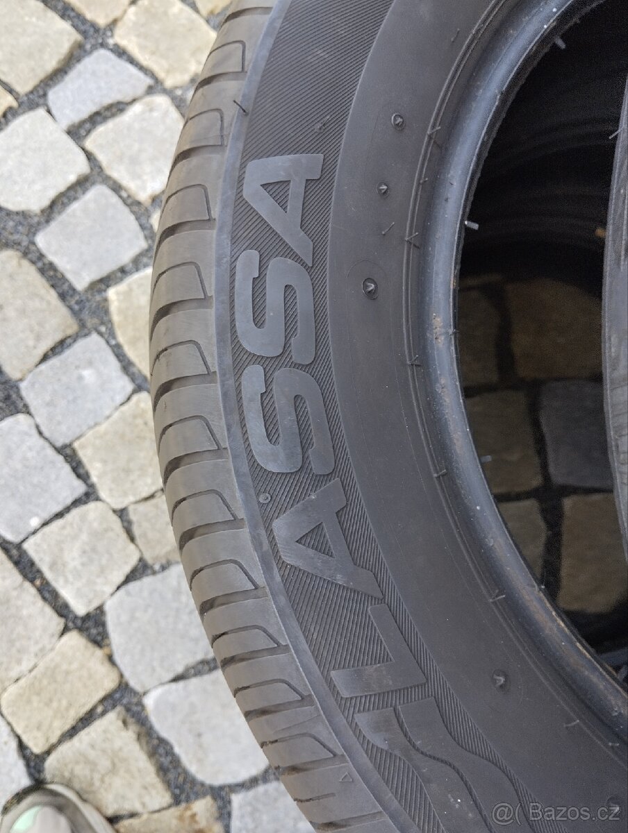 Zánovní 4ks 185/65/15 letní pneu Lassa 7mm+ - 6