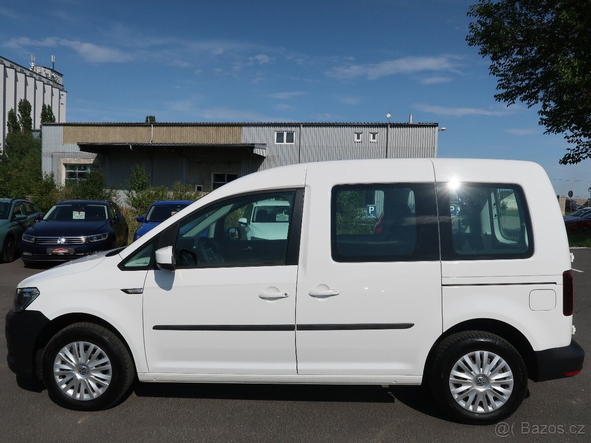 VW Caddy 2.0TDi,75kW,1majČR,tažné,DPH - 6