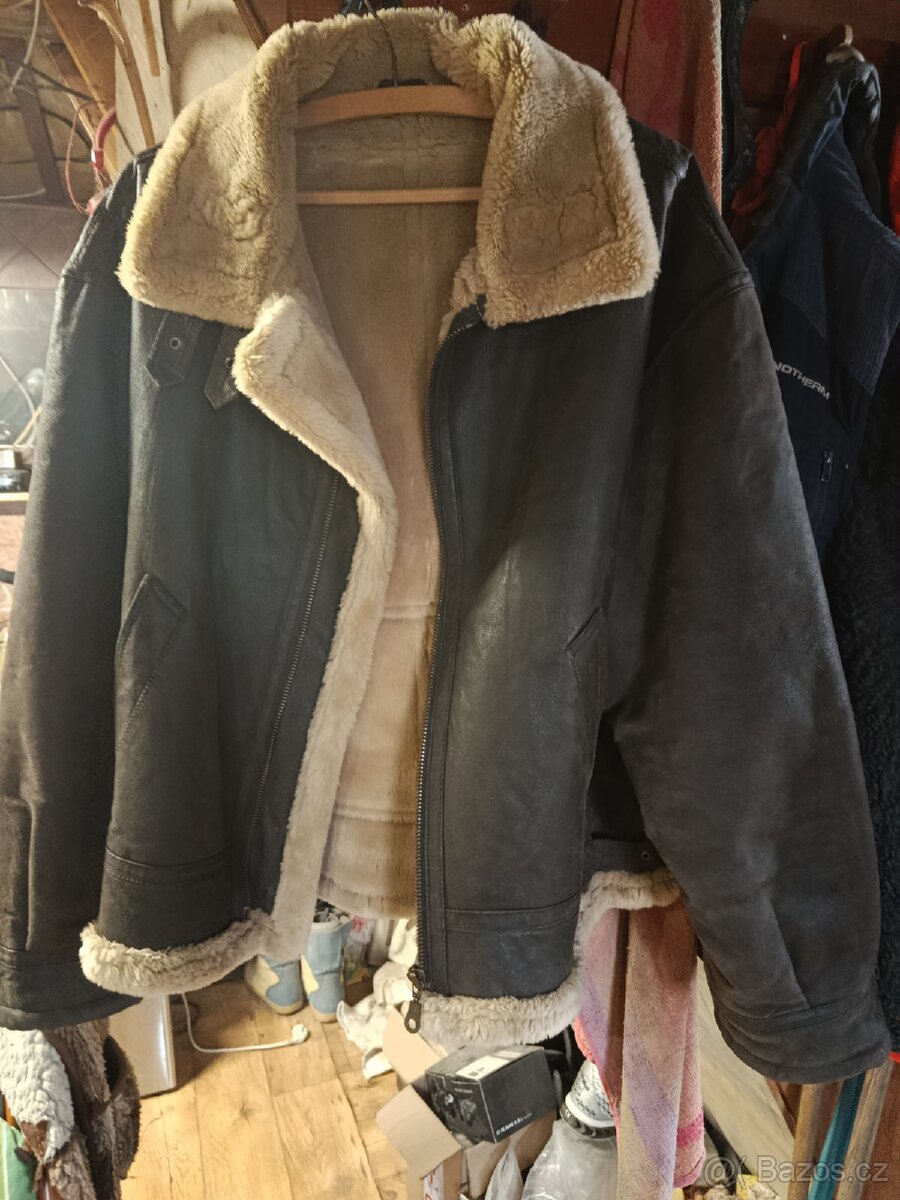 Kožená letecká bunda - 6