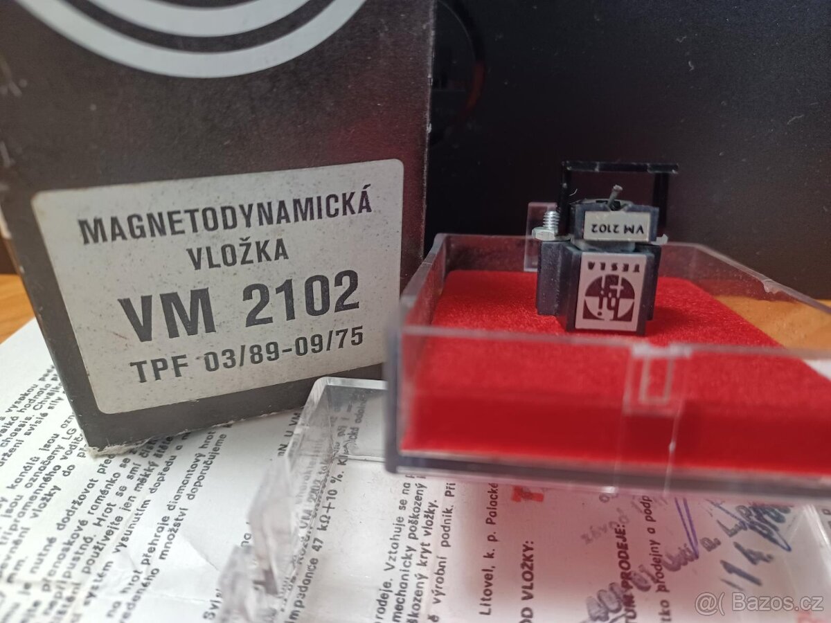 chvějka VM 2102 do gramofonu tesla mc q 600 - 6
