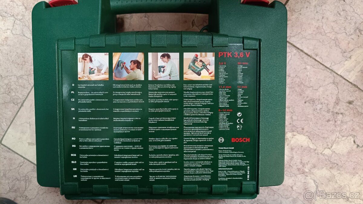 Sponkovačka BOSCH PTK 3.6V - 6