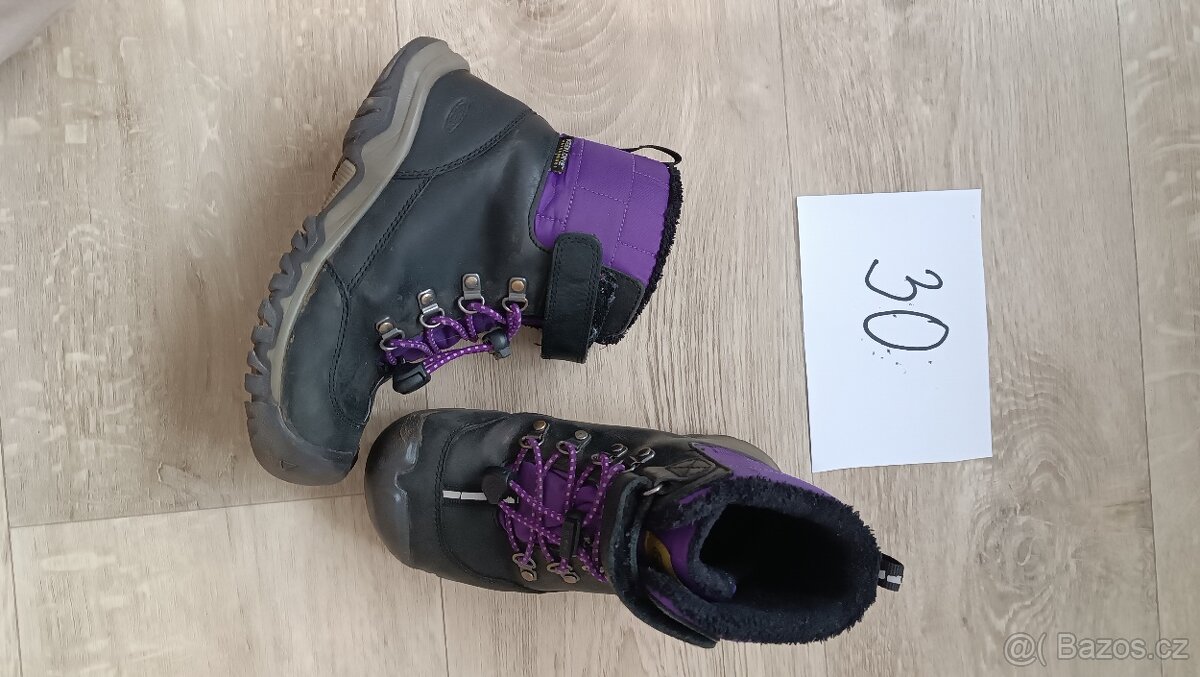 Dívčí boty balerínky a zimní vel. 25, 29, 30 - 6