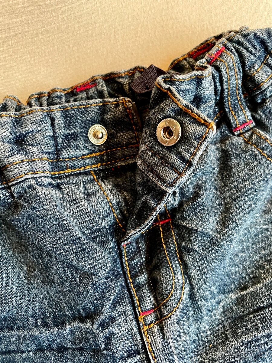 Dívčí džíny se zateplením vel. 86 - 6