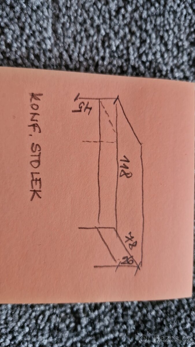 Velká šedá rozkládací sedačka do U + stolek - 6